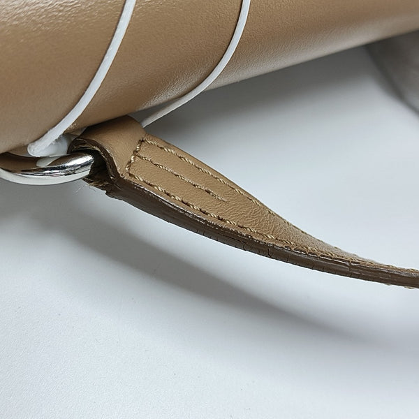 Calfskin Crossbody Bag Brown