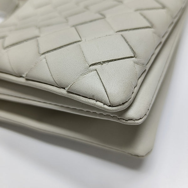 Calfskin Crossbody Bag White