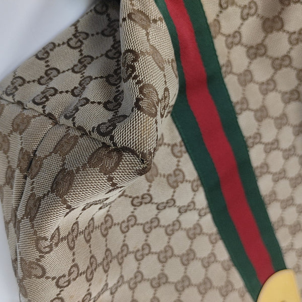 Monogram Canvas Tote Bag Beige