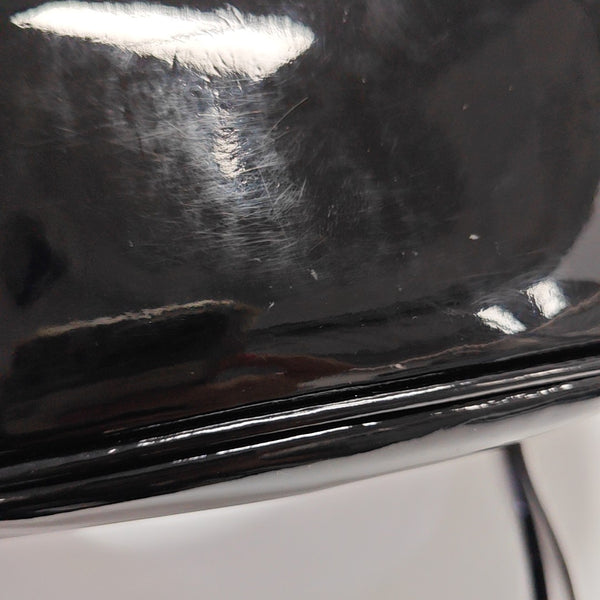 Le Cagole Small Patent Leather Black