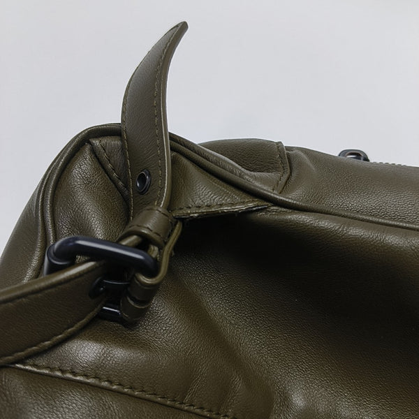 Lambskin Backpack Green