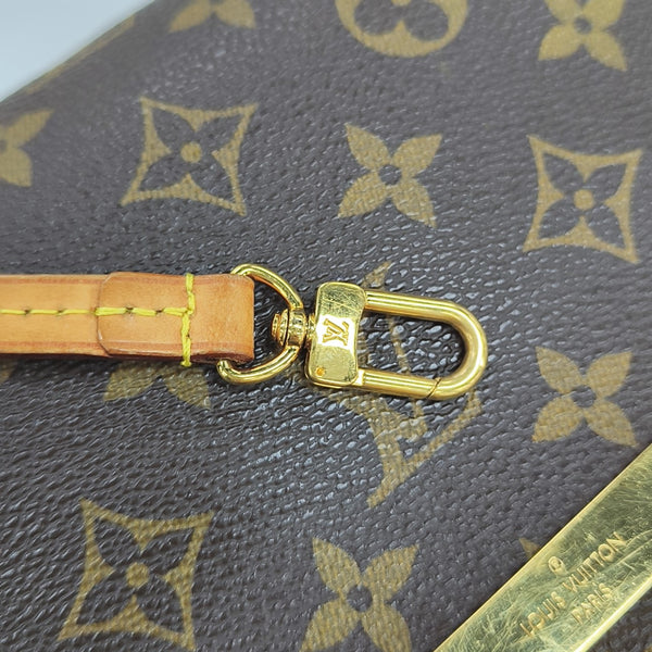FAVORITE PM Monogram Coated Canvas Brown