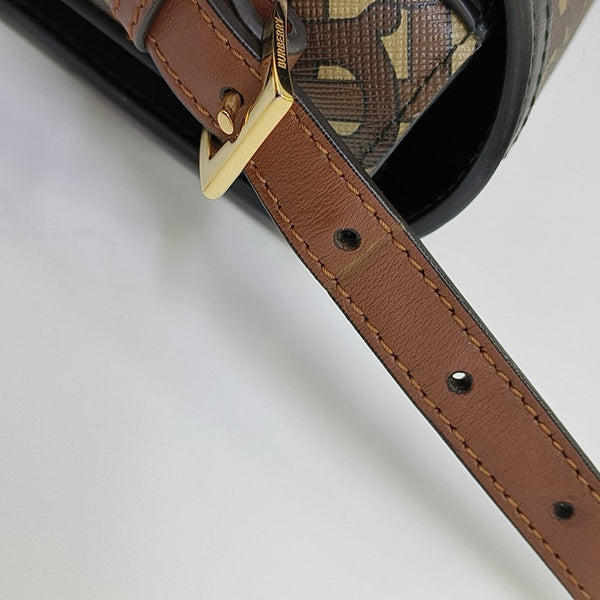 Grace Small Coated Canvas Brown