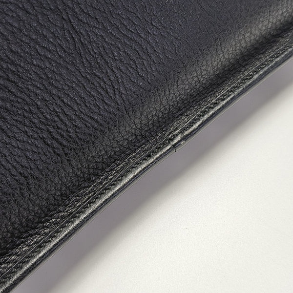 Calfskin Shoulder Bag Black