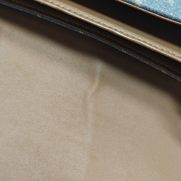 MONOGRAM ALL OVER Small Denim Blue