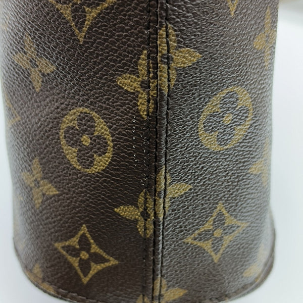 VINTAGE VAVIN GM Monogram Coated Canvas Brown