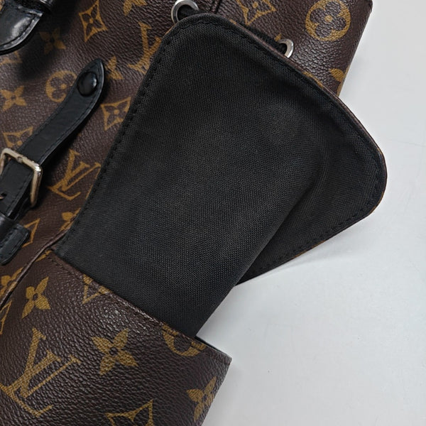 CHRISTOPHER PM Monogram Coated Canvas Brown
