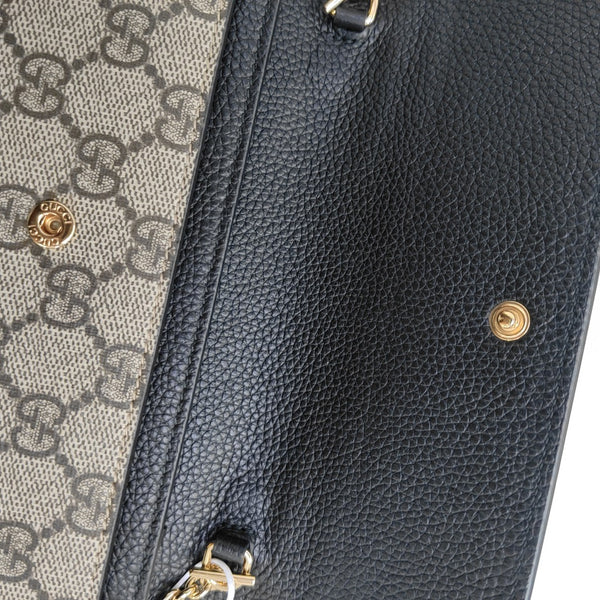 Monogram Canvas Shoulder Bag Beige