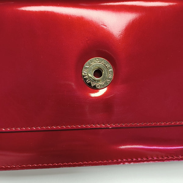 SERPENTI FOREVER Small Patent Leather Red