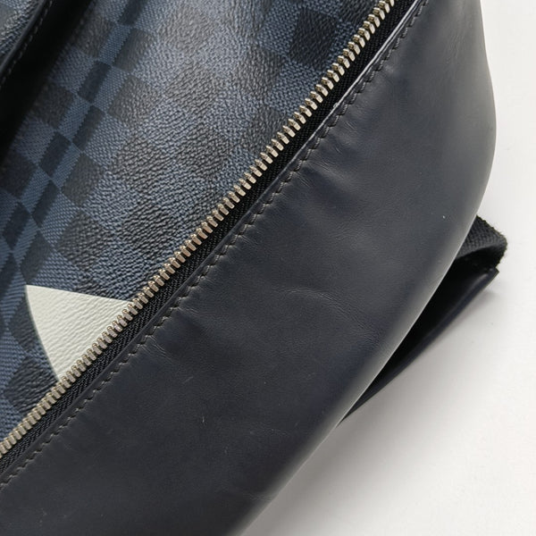 JOSH Damier Graphite Coated Canvas Black