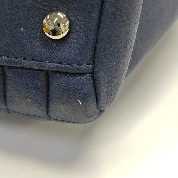 Quilted Calfskin Blue