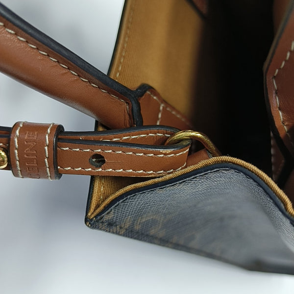 CABAS CELINE Mini Coated Canvas Brown