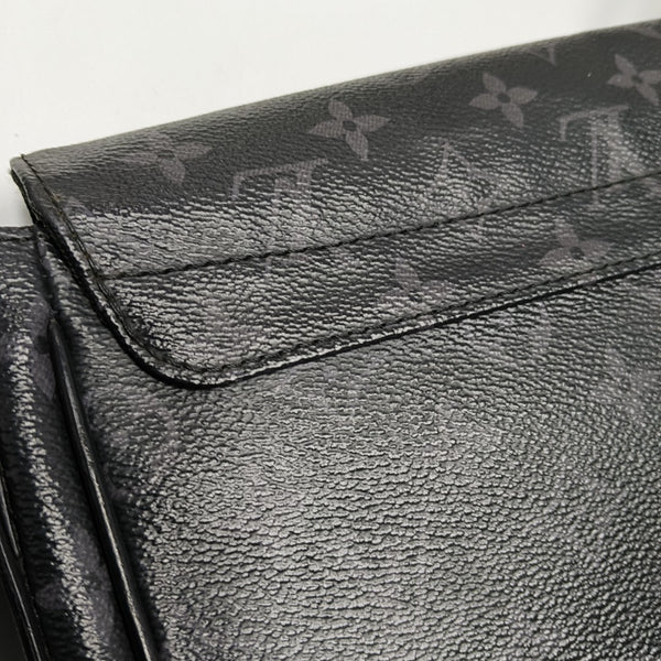 DISTRICT PM Monogram Coated Canvas Gray