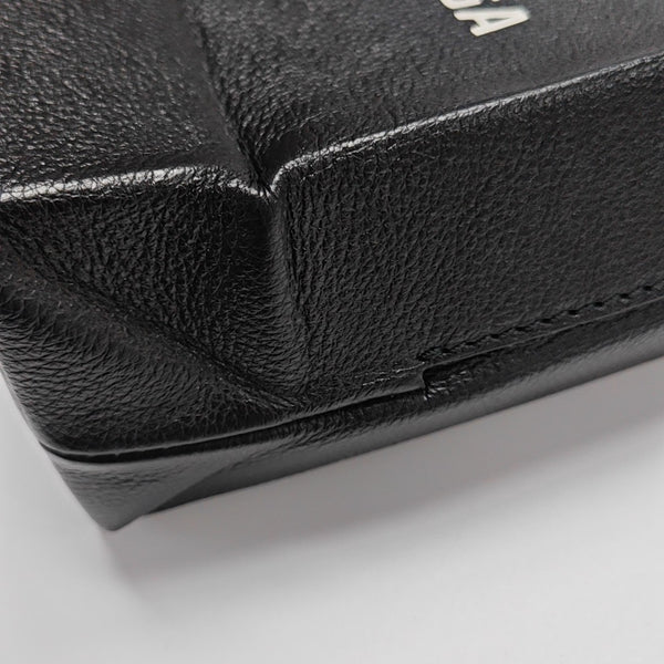 Shopping Bag Large Calfskin Black