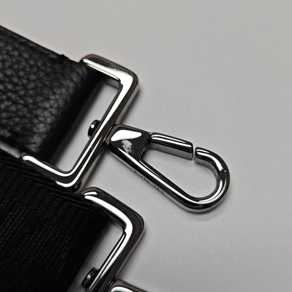 Fabric Shoulder Bag Super Mini Black