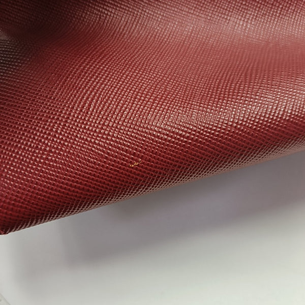 Monochrome Saffiano Calfskin Red