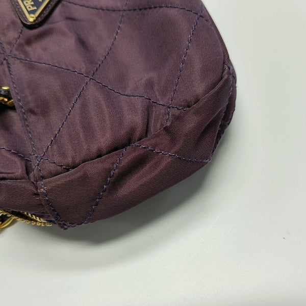 Quilted Nylon Purple