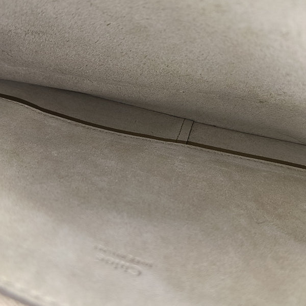 Faye Medium Calfskin Gray