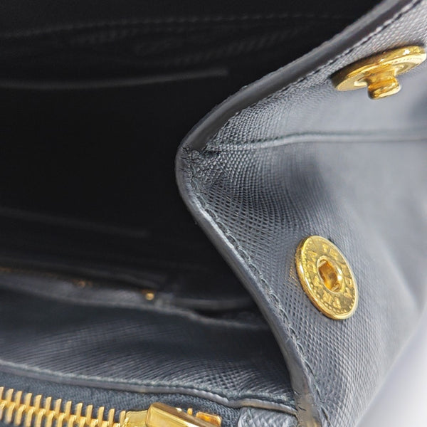 Saffiano Calfskin Tote Bag Black