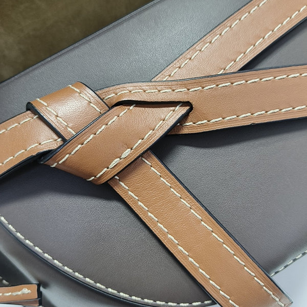 Gate Small Calfskin Brown