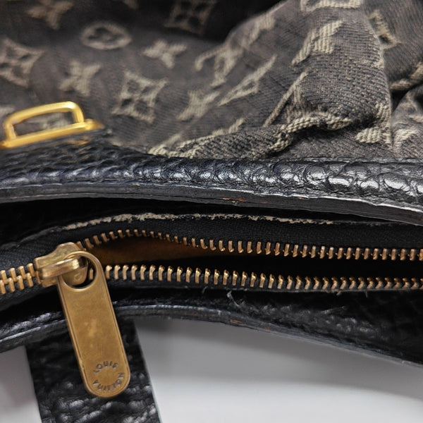 SOLAR Monogram Denim Black