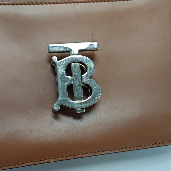 TB Small Calfskin Brown