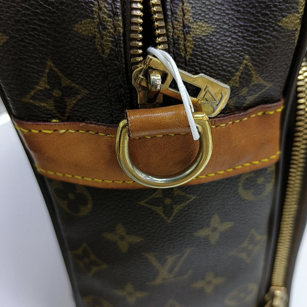 ICARE Monogram Coated Canvas Brown