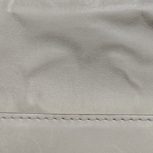 Snaffle Bit Calfskin White