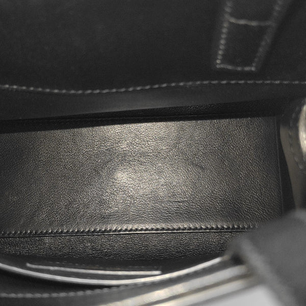MANHATTAN Nano Calfskin Black