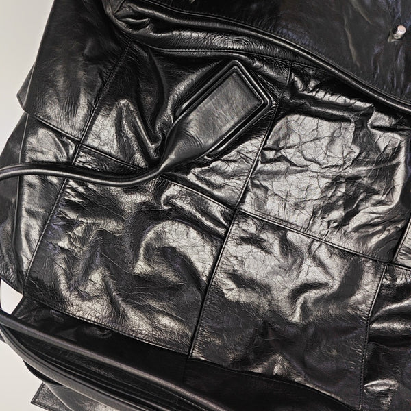 Arco Large Calfskin Black