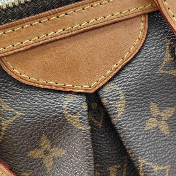 PALERMO PM Monogram Coated Canvas Brown