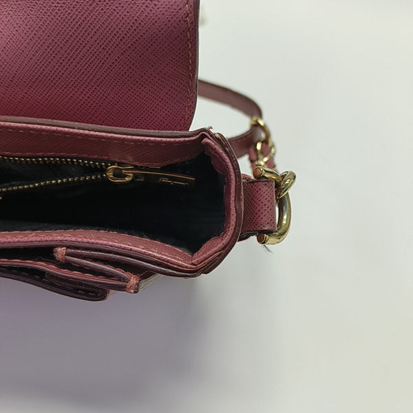 Gancini Calfskin Beige
