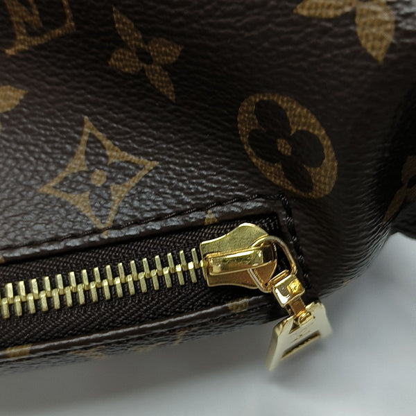 BUMBAG Monogram Coated Canvas Brown