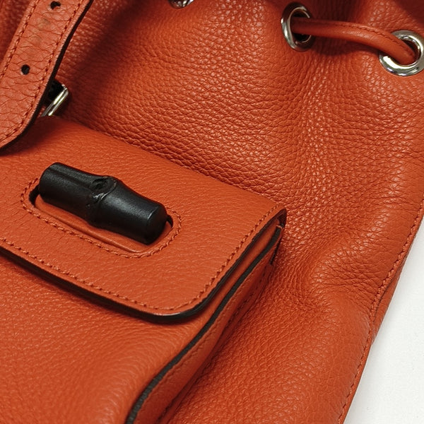 Bamboo 1947 Medium Calfskin Red