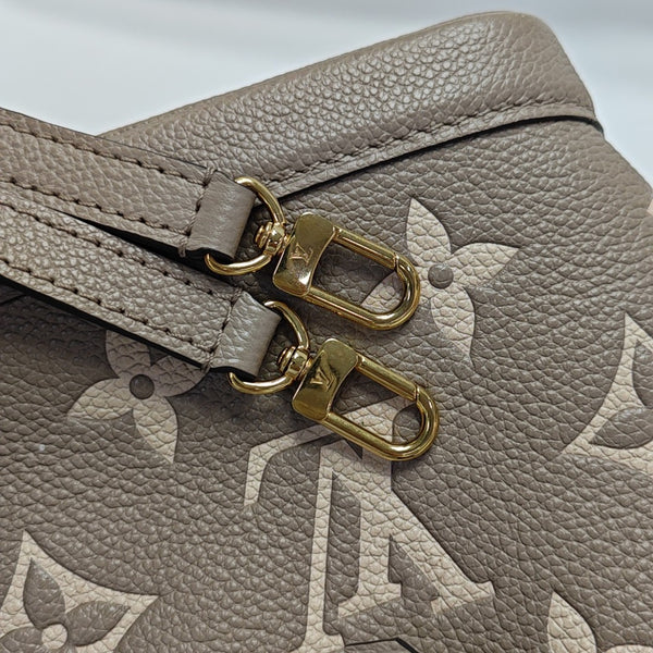 NOÉ Nano Monogram Calfskin Gray