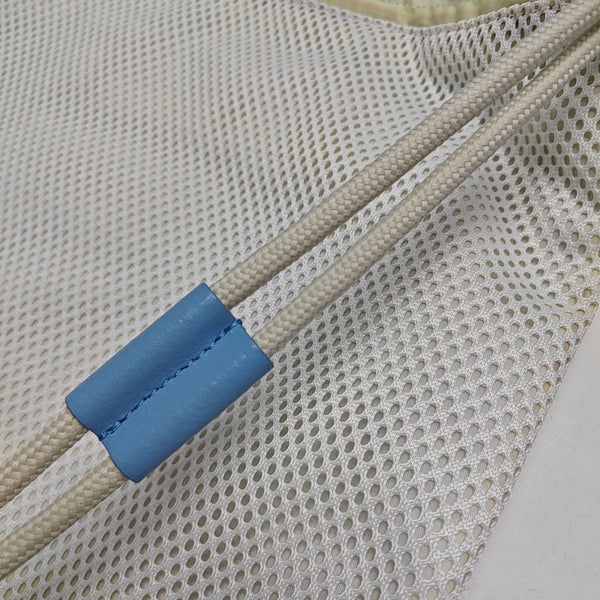 Leather Backpack White
