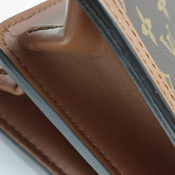 DAUPHINE Mini Coated Canvas Brown