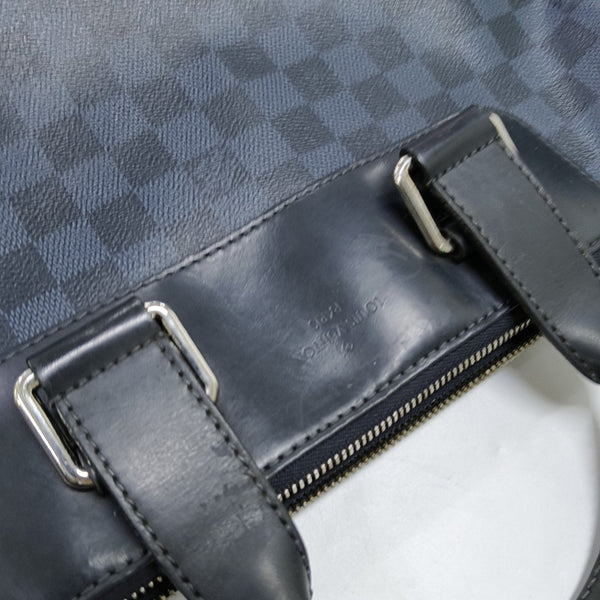 JOUR Damier Coated Canvas Blue