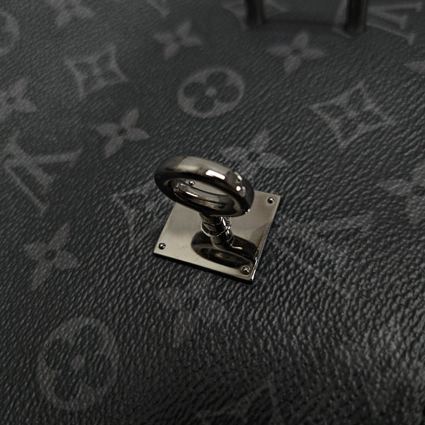 STEAMER Monogram Coated Canvas Black