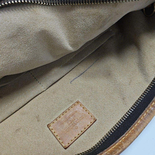 RETIRO GM Monogram Coated Canvas Brown