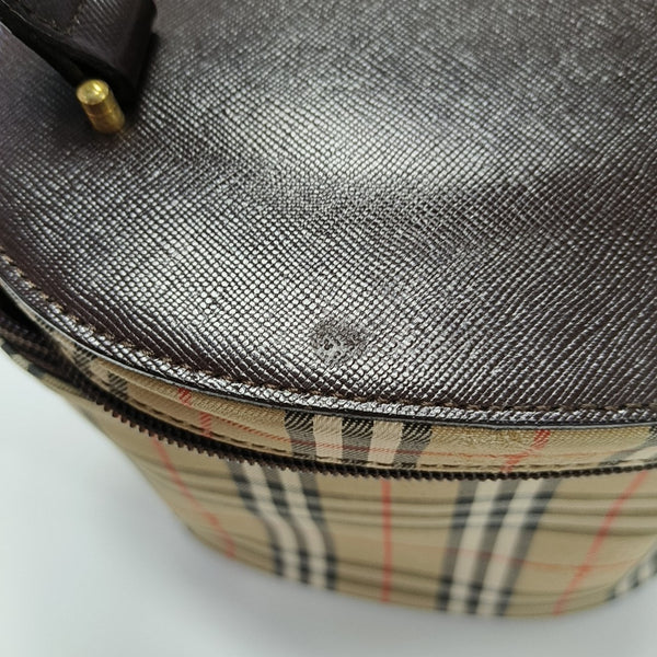 Canvas Top Handle Bag Beige