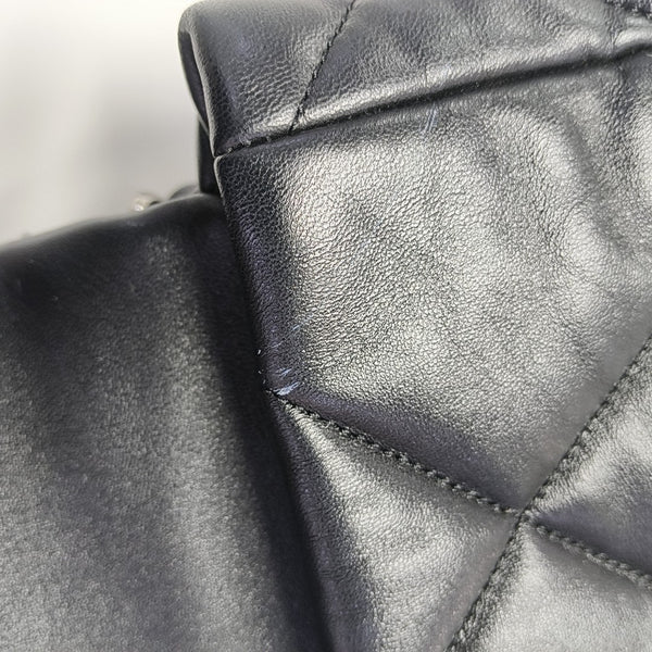 CHANEL 19 Small Quilted Lambskin Black