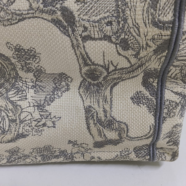 Book Tote Medium Canvas Gray
