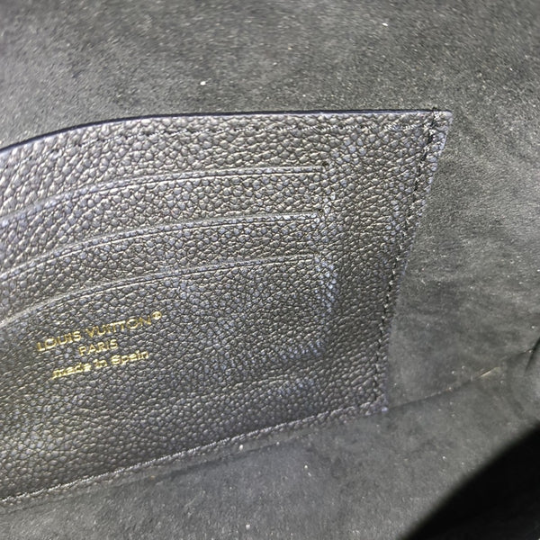 IVY Monogram Calfskin Black