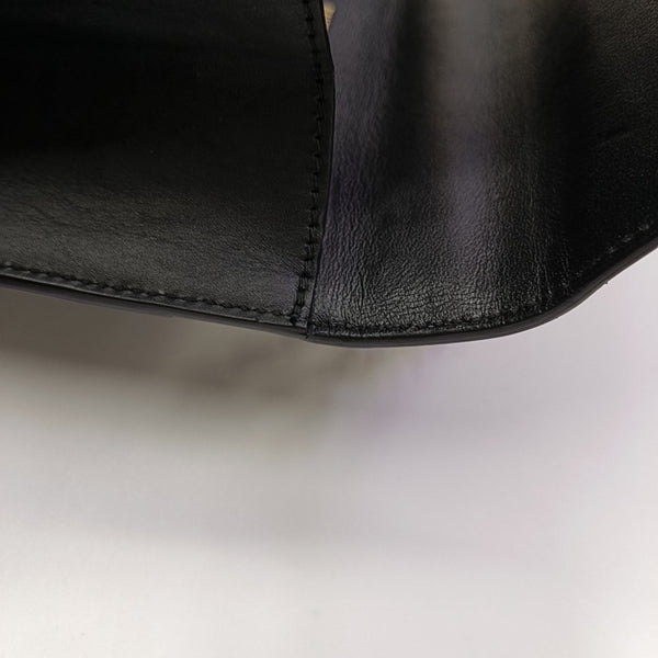 Sharp Small Calfskin Black