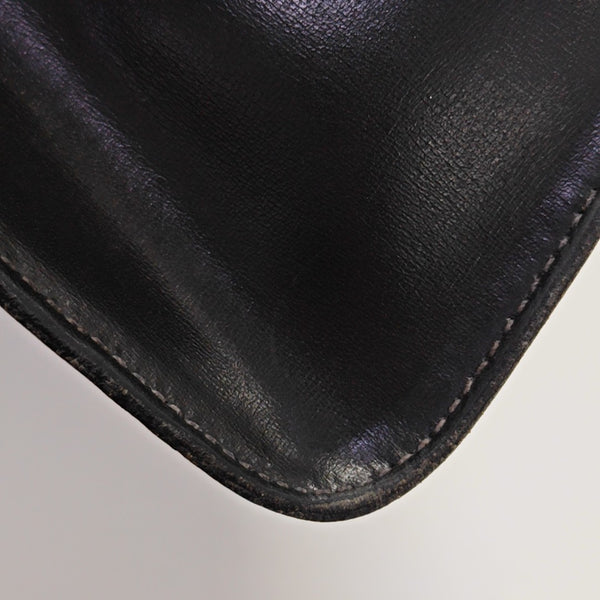 Monogram Coated Canvas Shoulder Bag Gray