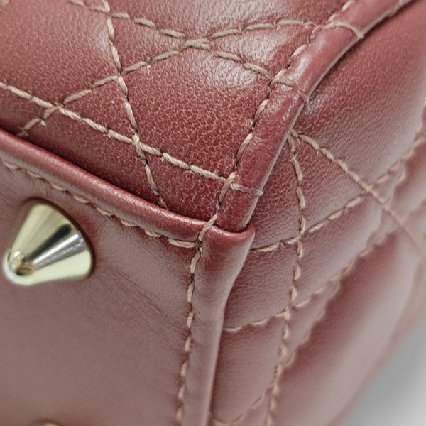 Lady Dior Small Cannage Lambskin Multicolor