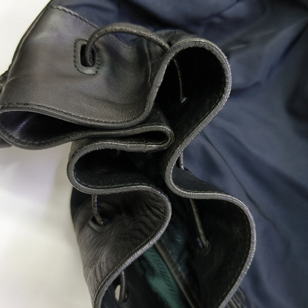Nylon Shoulder Bag Blue