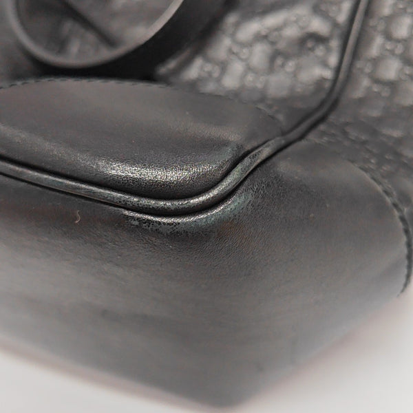 Bree Monogram Calfskin Black