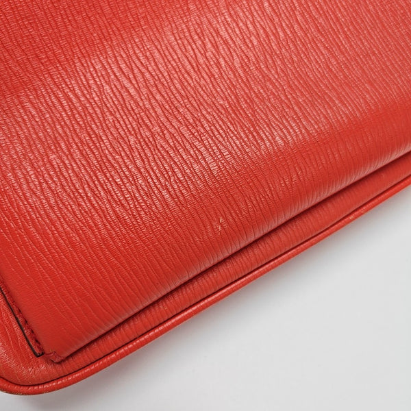 Calfskin Shoulder Bag Red